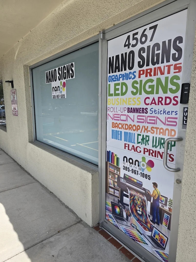 Nano Signs Storefront in Toronto