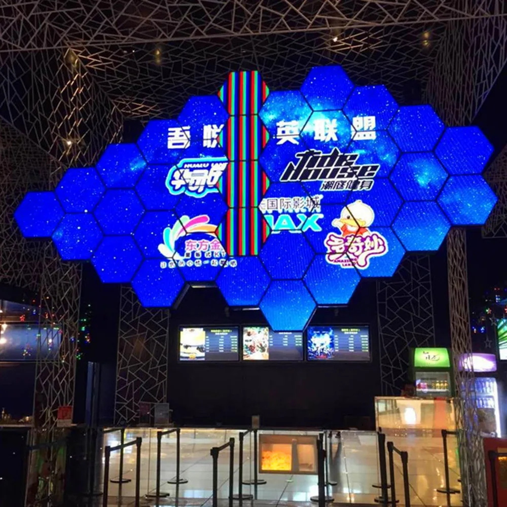 Hexagon Creative Display