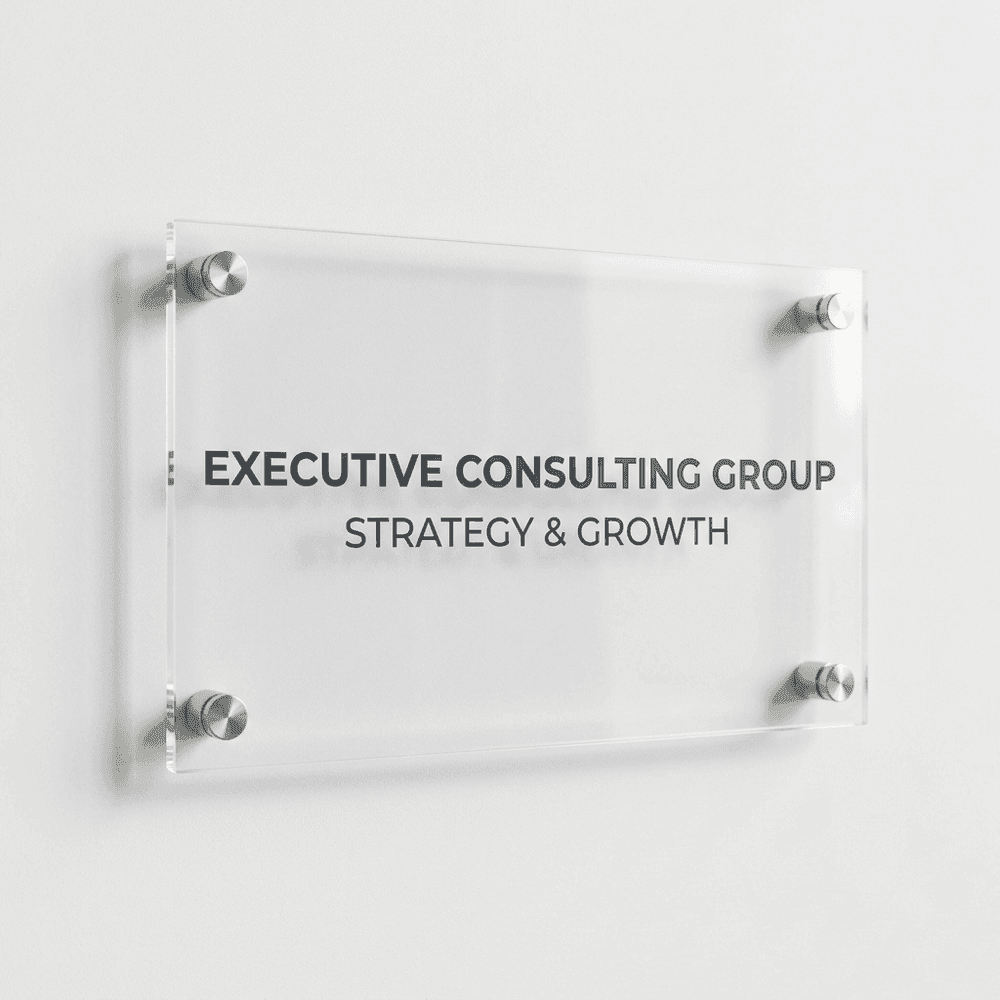 Acrylic Signs