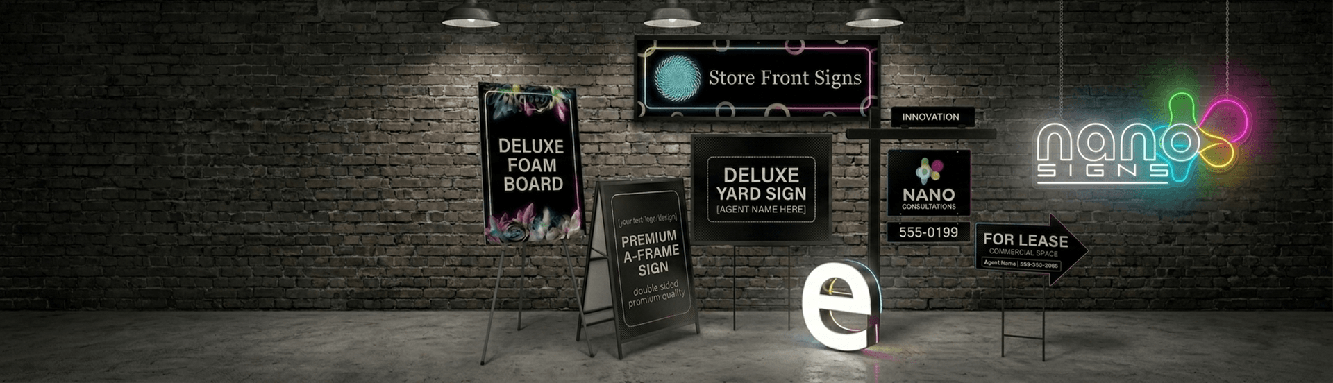 Personalized Signs Banner