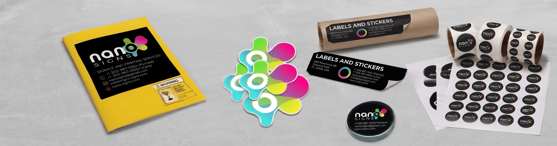 Personalized Decals Banner