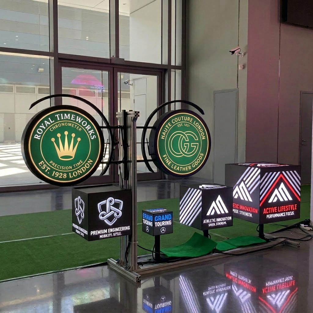 Round Circle LED Display