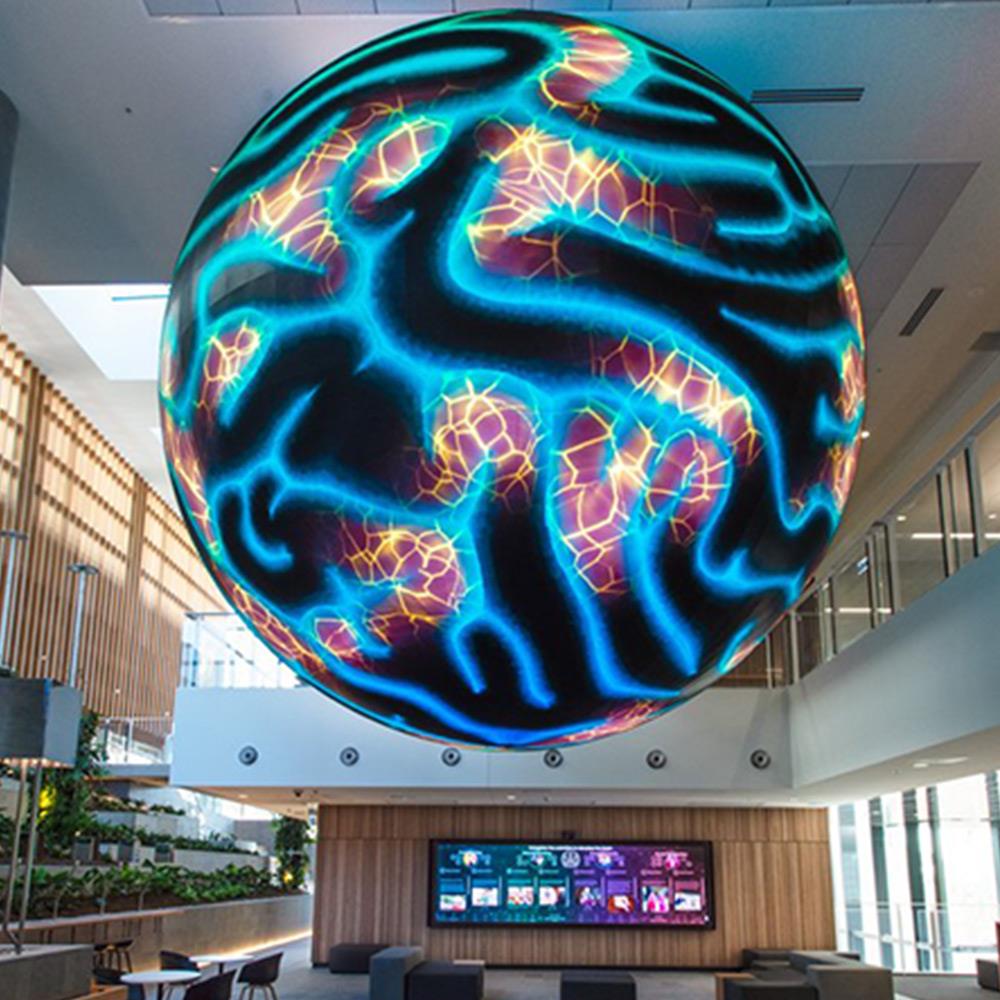 Custom Sphere Installation