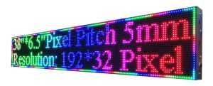Full Color programmable LED Display
