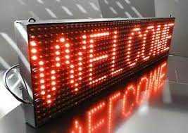 LED Scrolling Sign