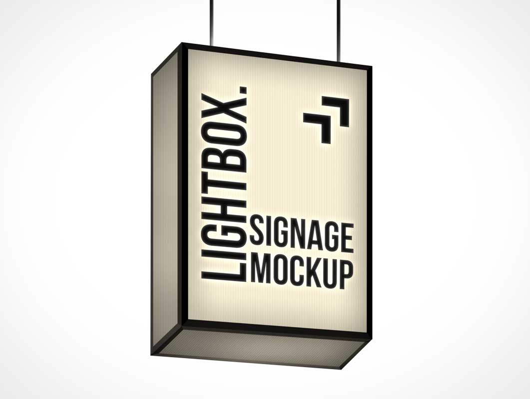 Light box sign