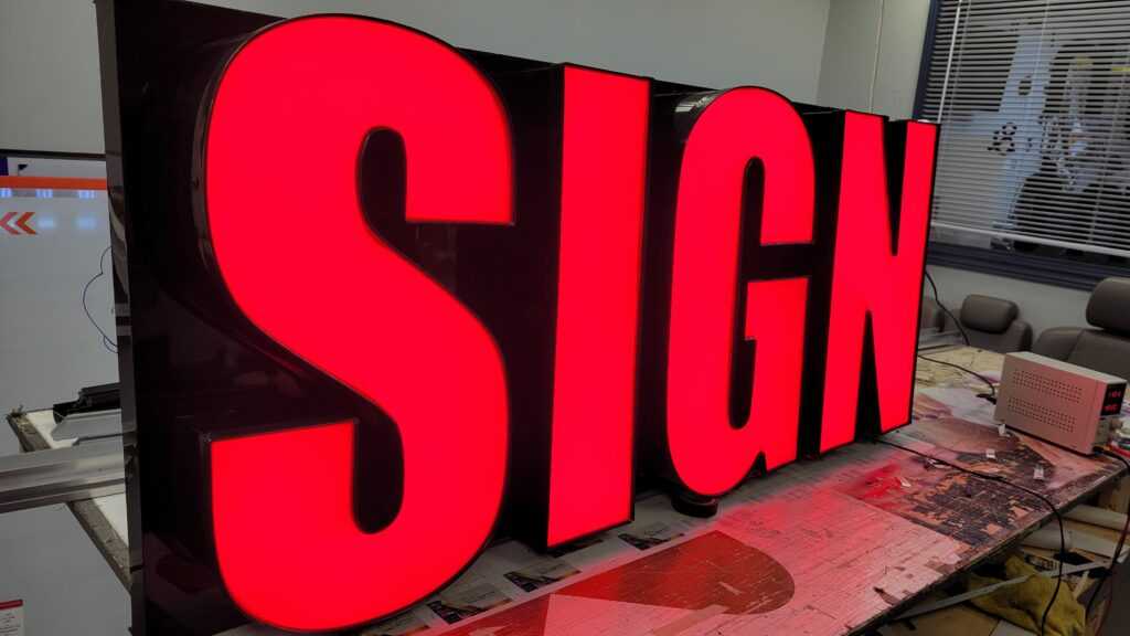 channel letter