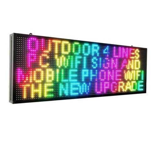 buy single color programable LED sign in toronto-services