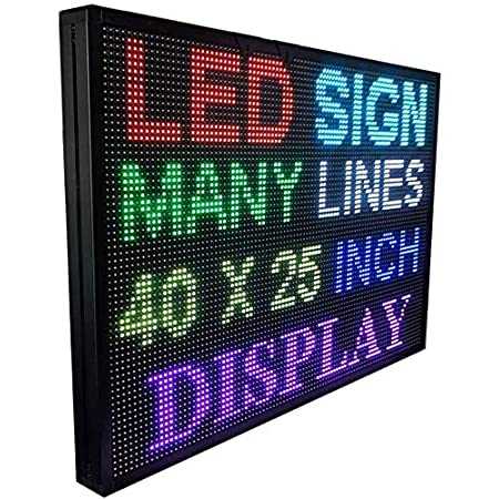 Full Color programmable LED Display