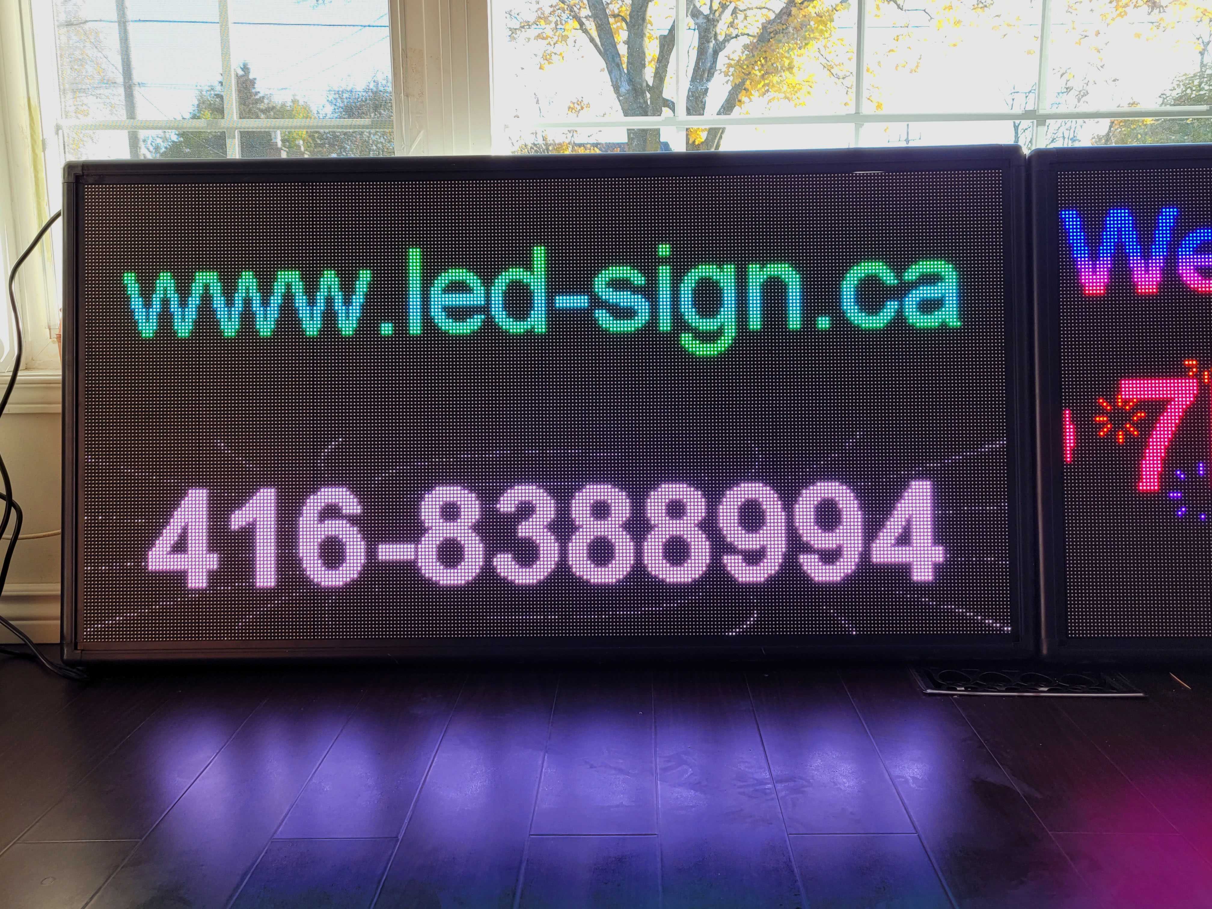 Programmable LED Sign