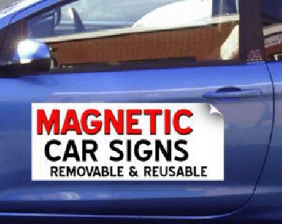 magnet car signs